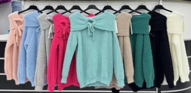 Bluzki damskie (Włoskie produkt) Roz Standard, Mix Kolor Paczka 5 szt