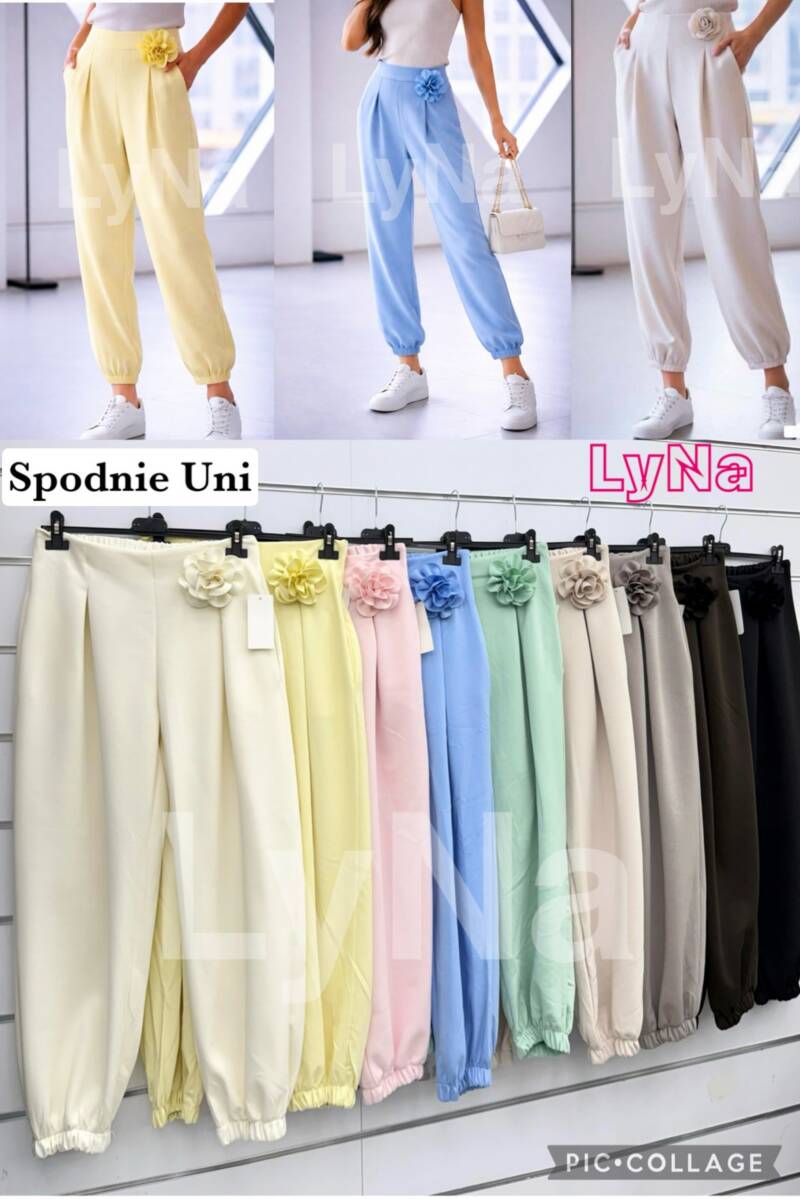 Spodnie damskie (Włoskie produkt) Roz Standard, Mix Kolor Paczka 5 szt