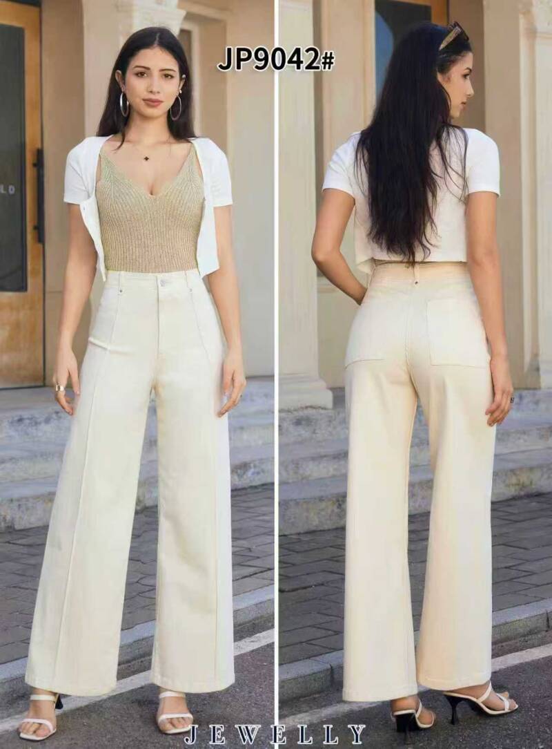 Spodnie damskie jeansy Roz XS-XL, 1 Kolor Paczka 10 szt