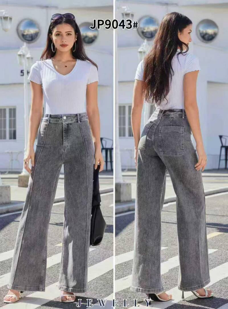 Spodnie damskie jeansy Roz XS-XL, 1 Kolor Paczka 10 szt