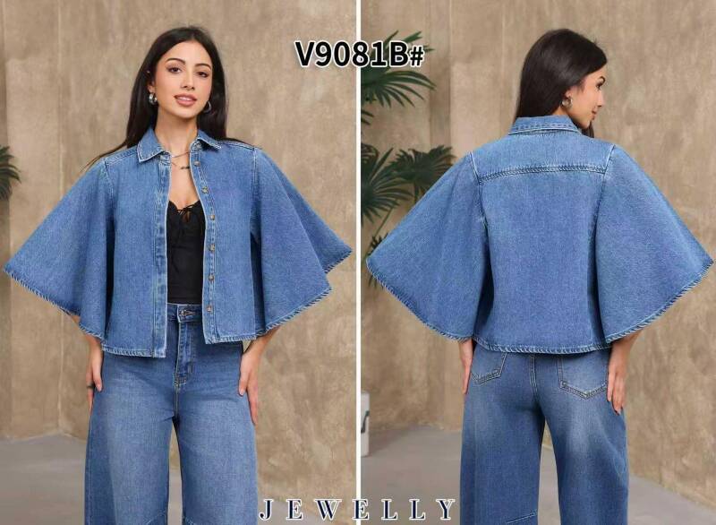 Kurtki damskie jeansy Roz XS-XL, 1 Kolor Paczka 10 szt