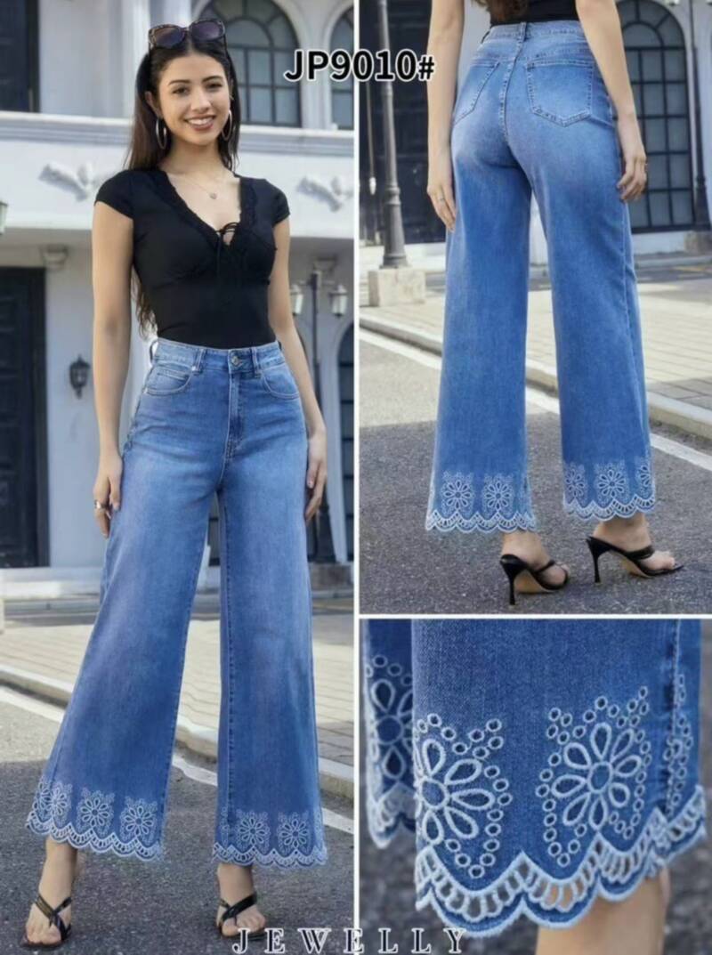 Spodnie damskie jeansy Roz XS-XL, 1 Kolor Paczka 10 szt