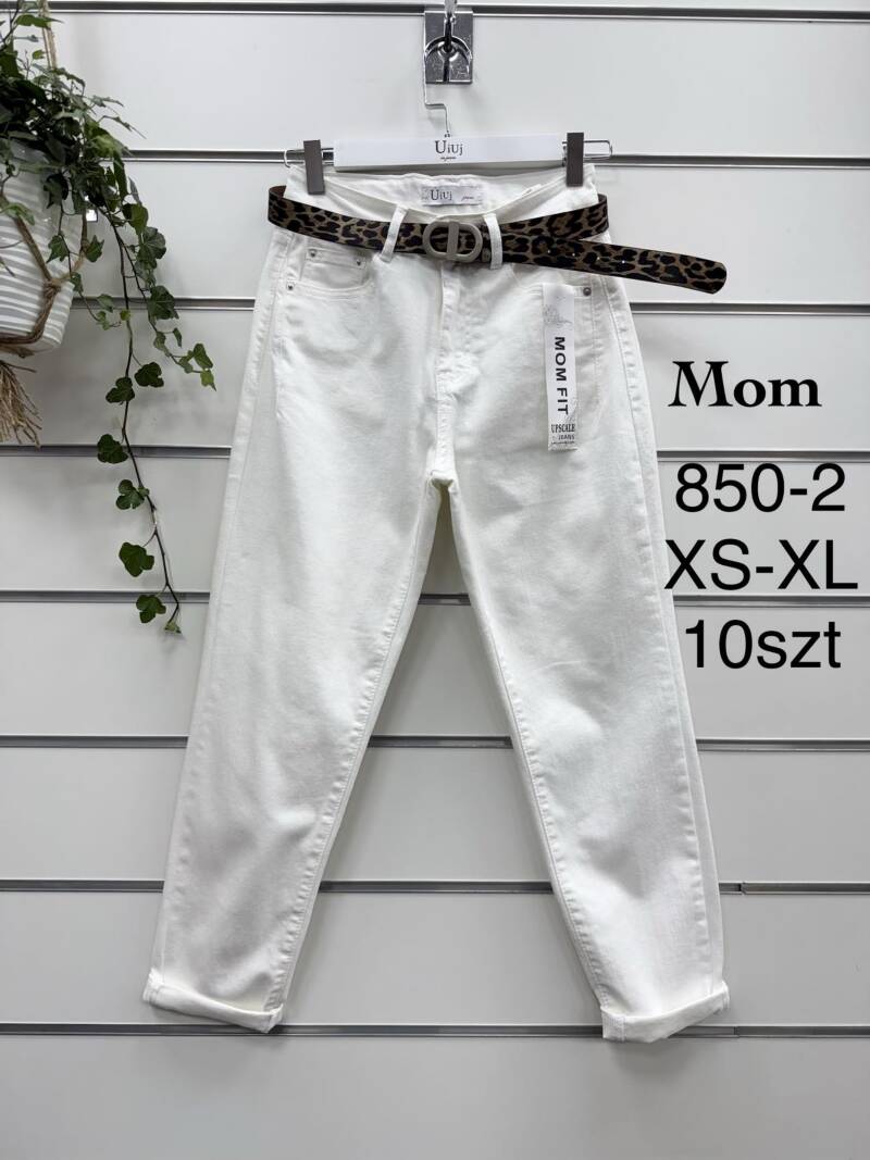 Spodnie damskie jeansy Roz XS-XL, 1 Kolor Paczka 10 szt