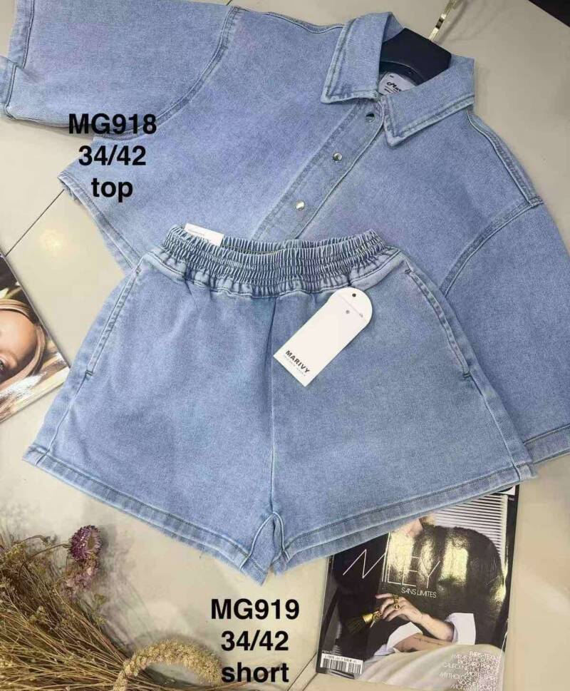 Komplet damskie jeansy Roz 34-42, 1 Kolor Paczka 6 szt