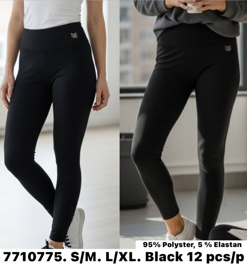 Legginsy damskie Roz S/M-L/XL , 1 Kolor Paczka 12 szt