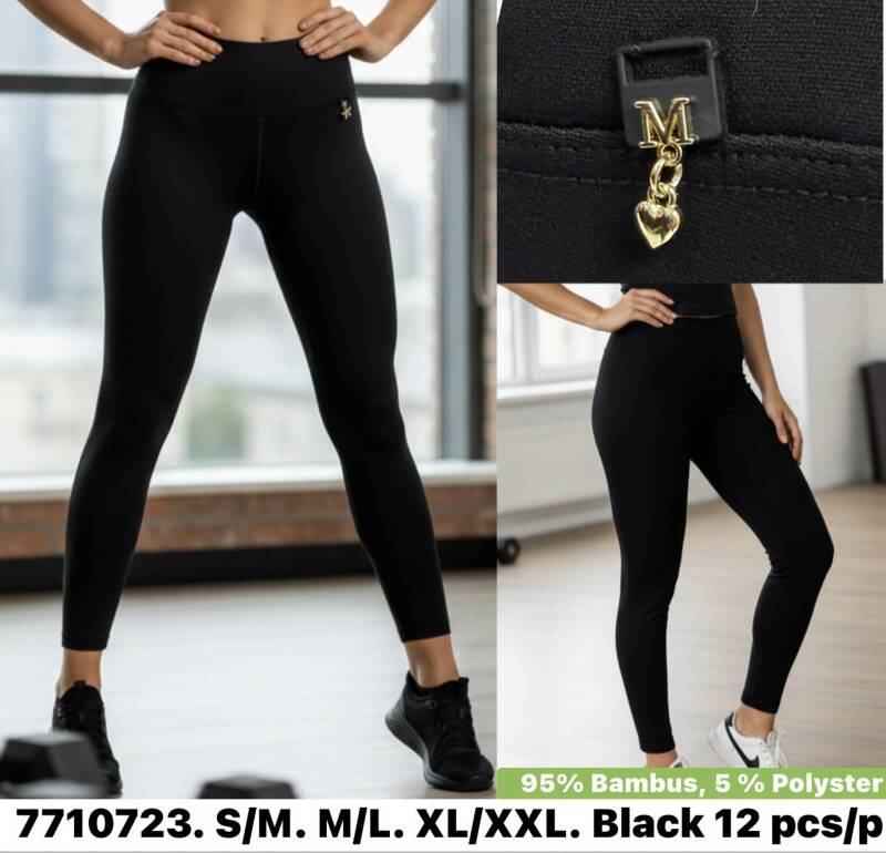 Legginsy damskie Roz S/M-M/L-XL/2XL, 1 Kolor Paczka 12 szt