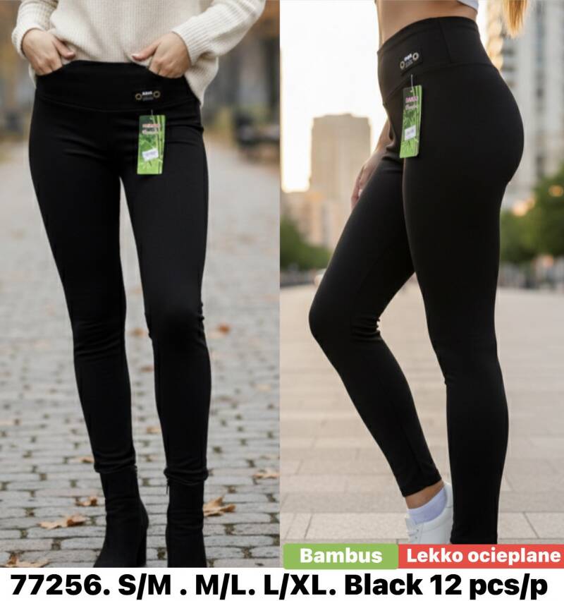 Legginsy damskie Roz S/M-M/L-L/XL , 1 Kolor Paczka 12 szt