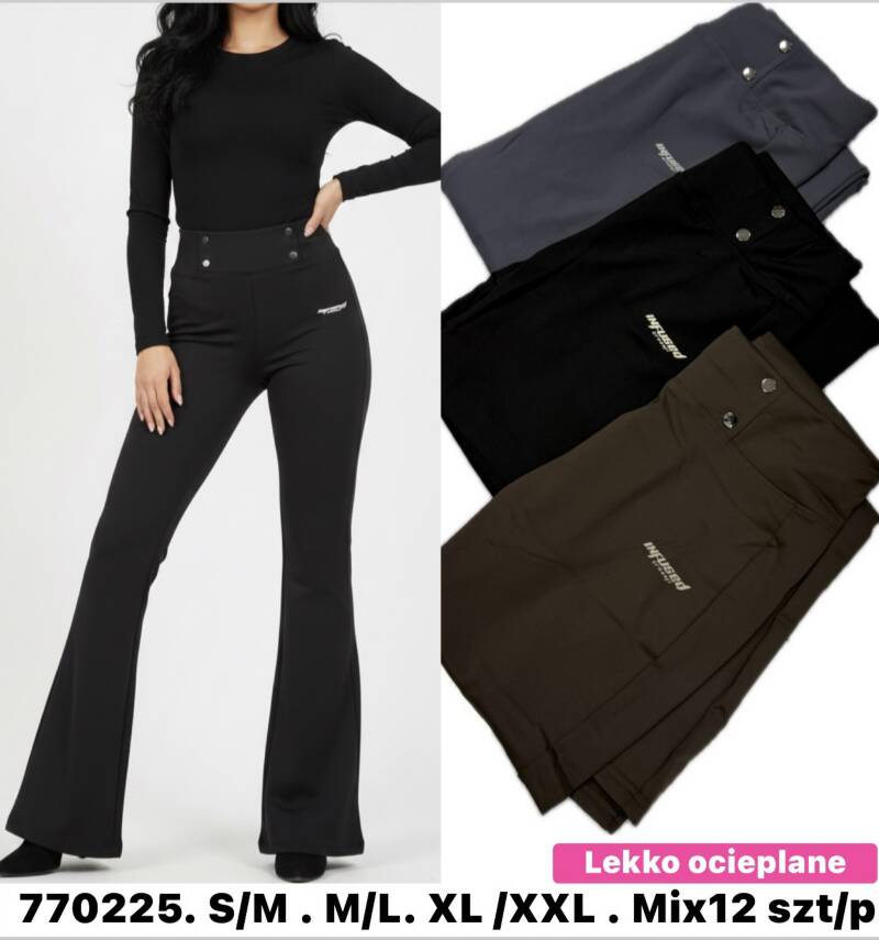 Legginsy damskie Roz S/M-M/L-XL/2XL , Mix Kolor Paczka 12 szt