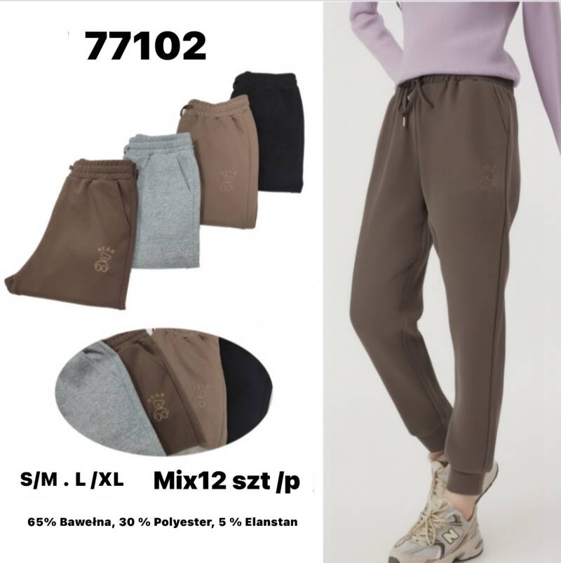 Spodnie damskie Roz S/M-L/XL , Mix Kolor Paczka 12 szt