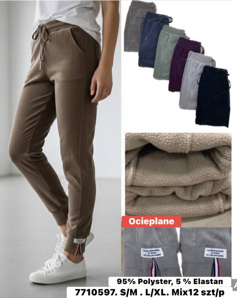 Spodnie damskie Roz S/M-L/XL , Mix Kolor Paczka 12 szt