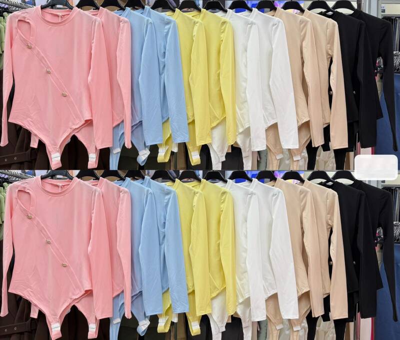 Kombinezony damskie (Włoskie produkt) Roz Standard, Mix Kolor Paczka 5 szt