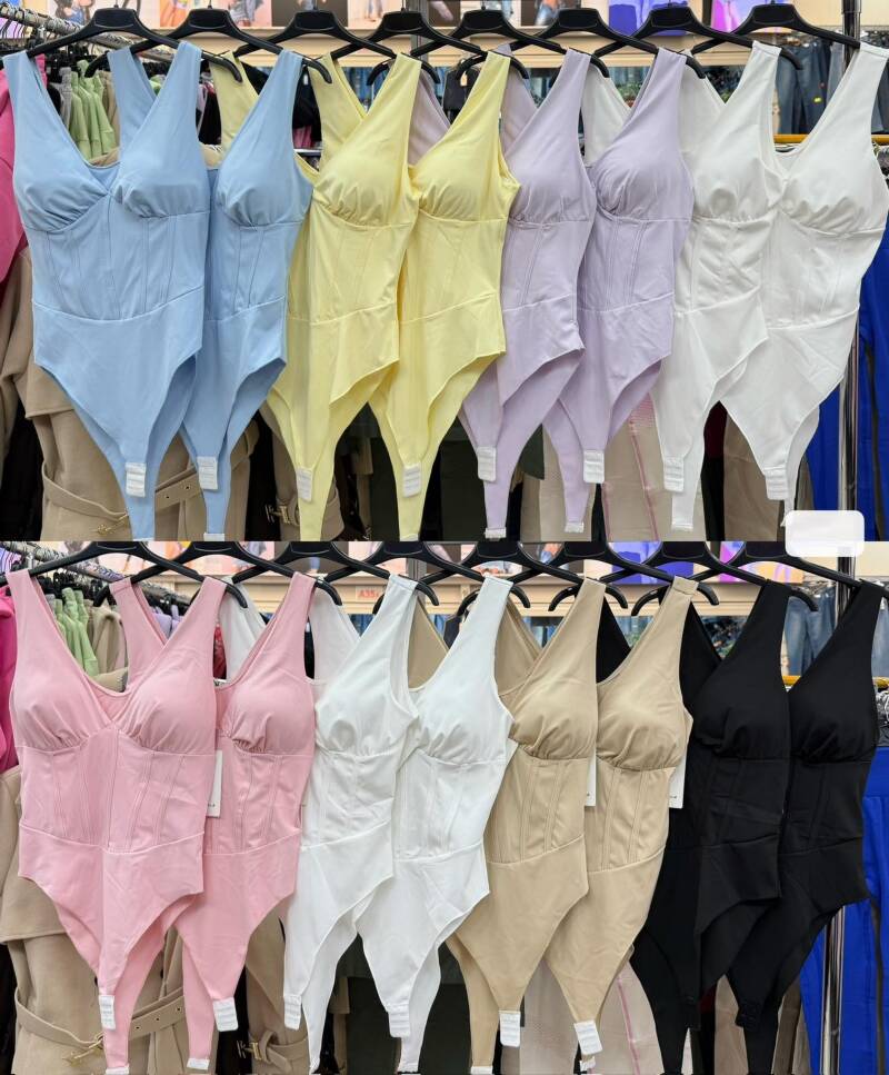 Kombinezony damskie (Włoskie produkt) Roz Standard, Mix Kolor Paczka 5 szt