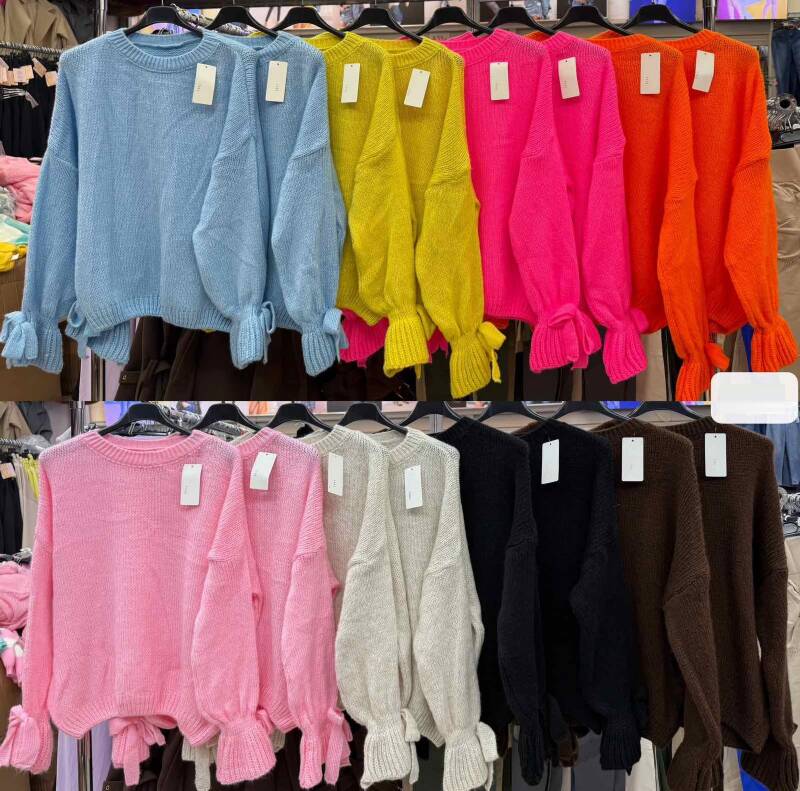 Swetry damskie (Włoskie produkt) Roz Standard, Mix Kolor Paczka 5 szt 1