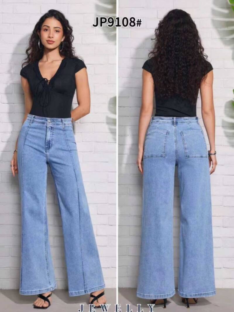 Spodnie damskie jeansy Roz XS-XL, 1 Kolor Paczka 10 szt