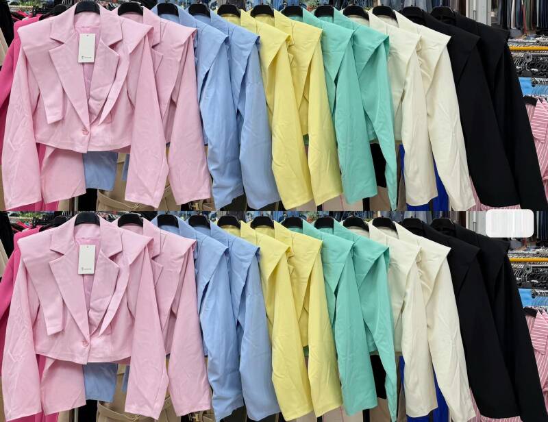 Żakiety damskie (Włoskie produkt) Roz Standard, Mix Kolor Paczka 5 szt 1