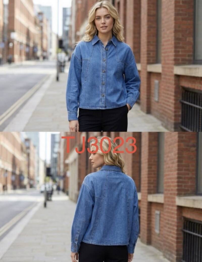 Kurtki damskie jeansy Roz XS-XL , 1 Kolor Paczka 12 szt