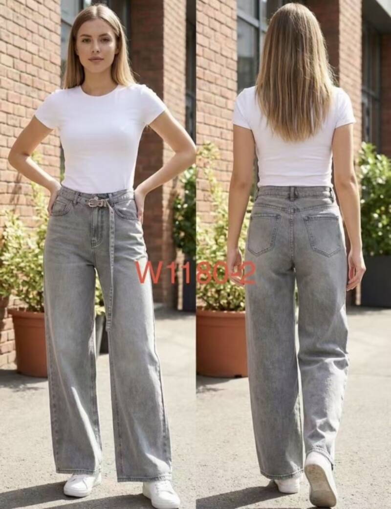 Spodnie damskie jeansy Roz XS-XL, 1 Kolor Paczka 10 szt 1