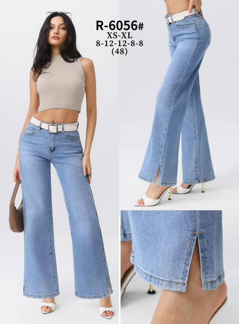 Spodnie damskie jeansy Roz XS-XL, 1 Kolor Paczka 12 szt 1