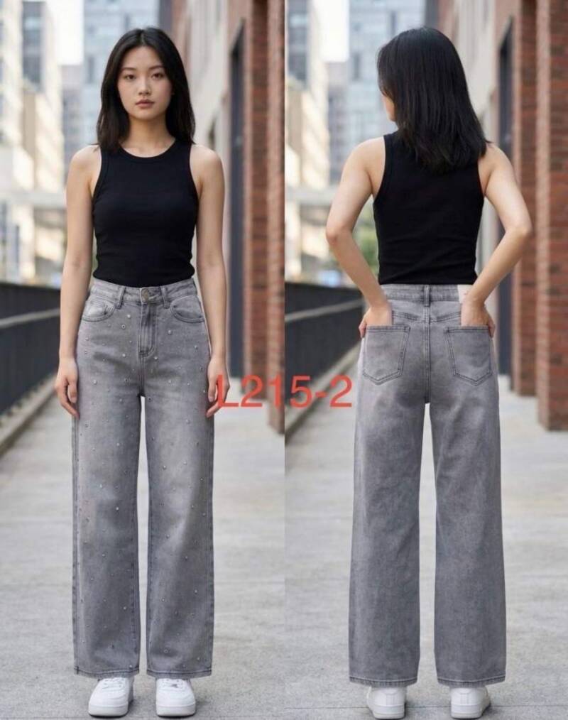 Spodnie damskie jeansy Roz XS-XL, 1 Kolor Paczka 10 szt 1