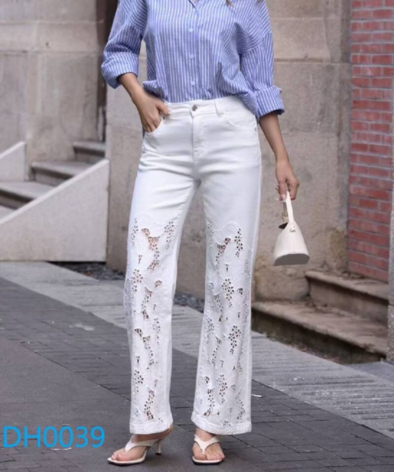 Spodnie damskie jeansy Roz XS-XL, 1 Kolor Paczka 10 szt 1