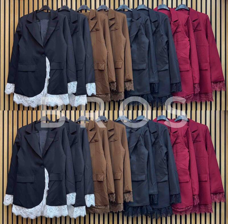 Żakiety damskie (Włoskie produkt) Roz Standard, Mix Kolor Paczka 5 szt