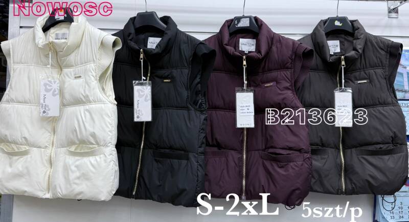 Kamizelka damska Roz S-2XL, 1 Kolor .Paczka 5 szt