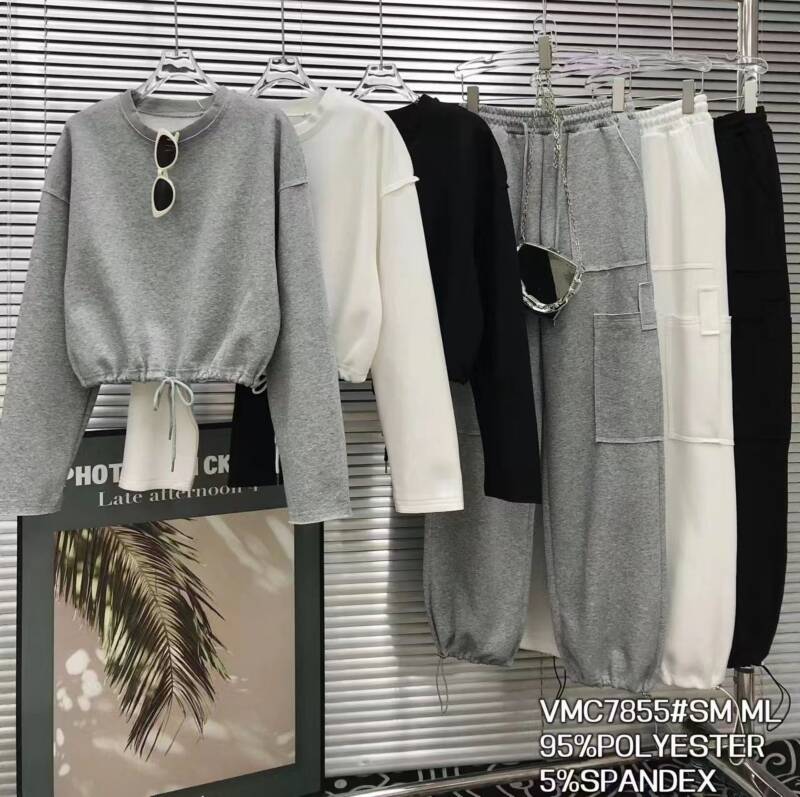 Komplet damskie (Francja produkt) Roz S/M-M/L, Mix Kolor .Paczka 6 szt