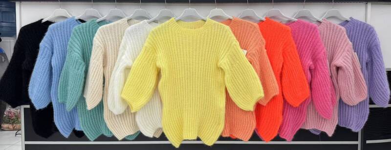 Swetry damskie (Włoskie produkt) Roz Standard, Mix Kolor Paczka 5 szt