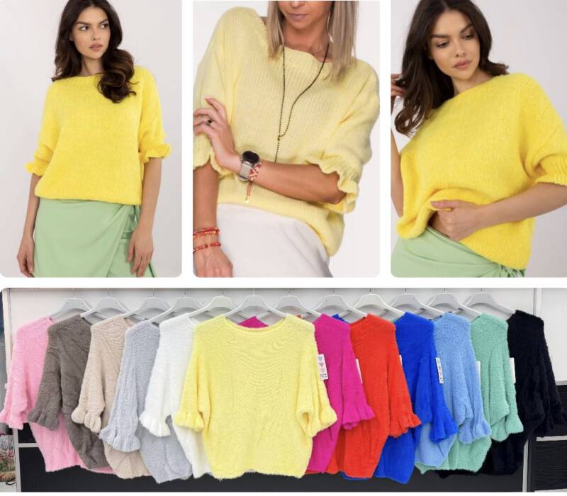 Swetry damskie (Włoskie produkt) Roz Standard, Mix Kolor Paczka 5 szt