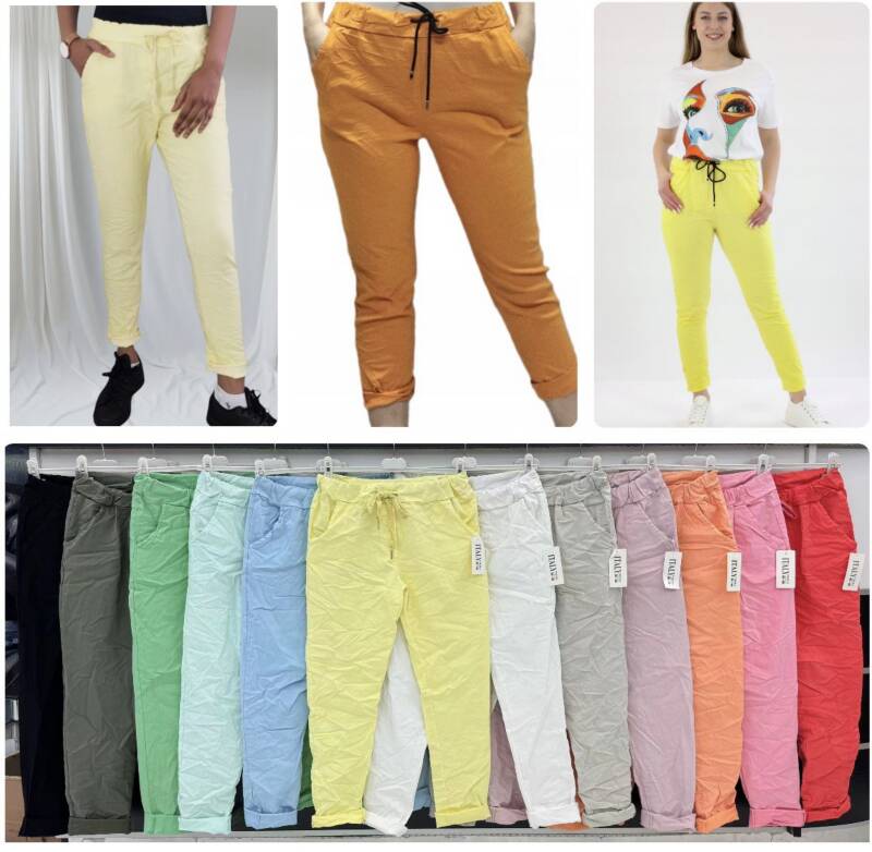 Spodnie damskie (Włoskie produkt) Roz Standard, Mix Kolor Paczka 5 szt