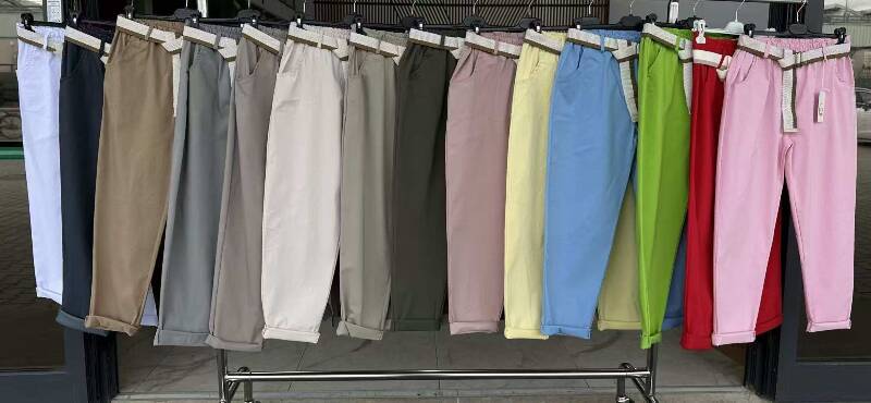 Spodnie damskie (Włoskie produkt) Roz Standard, Mix Kolor Paczka 5 szt