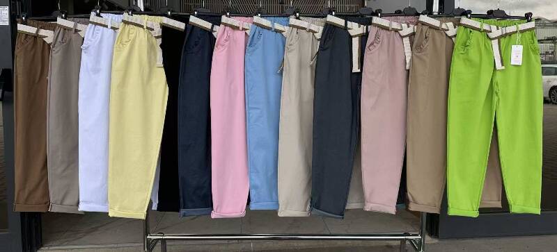 Spodnie damskie (Włoskie produkt) Roz Standard, Mix Kolor Paczka 5 szt