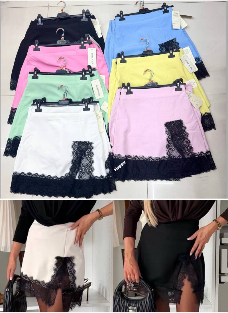 Spódnice damskie (Włoskie produkt) Roz Standard, Mix Kolor Paczka 5 szt