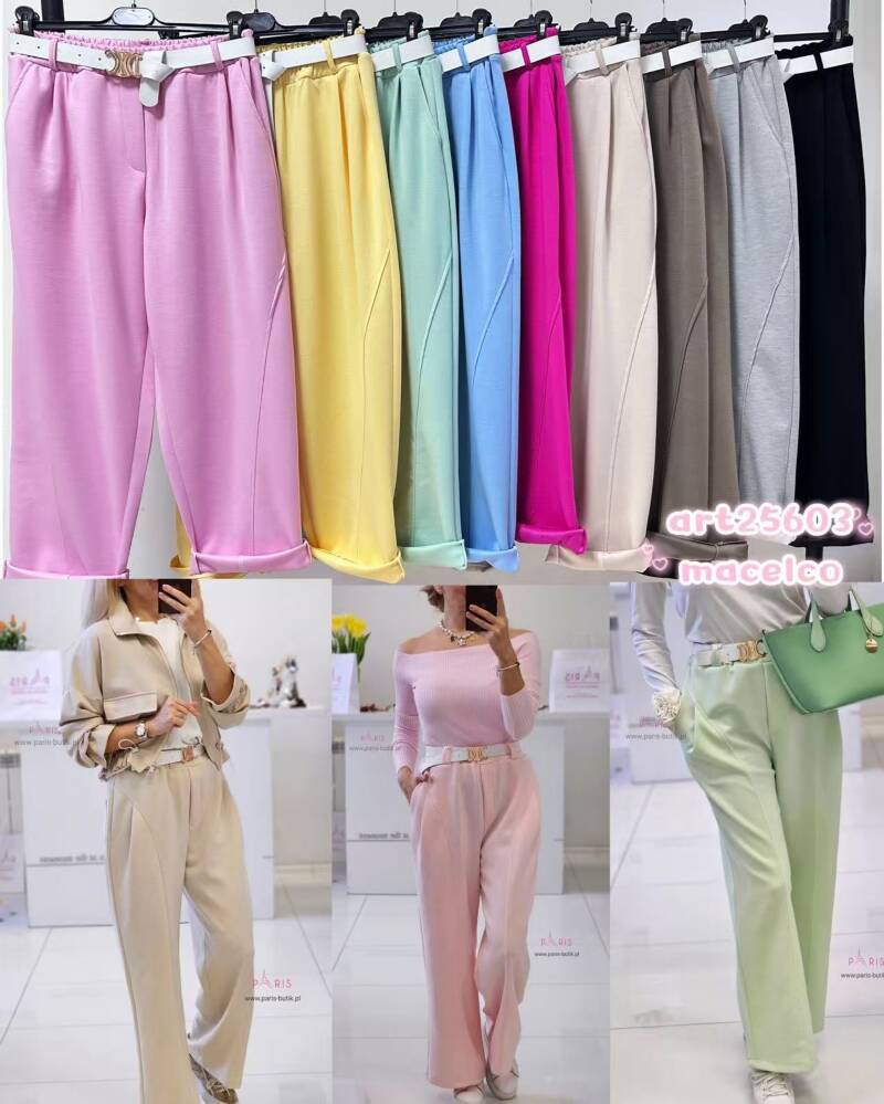 Spodnie damskie (Włoskie produkt) Roz Standard, Mix Kolor Paczka 5 szt