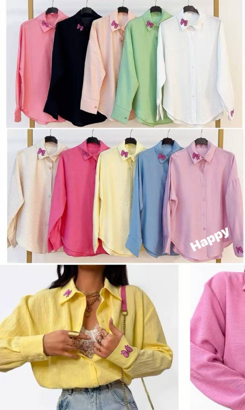 Koszule  damskie (Włoskie produkt) Roz Standard, Mix Kolor Paczka 5 szt