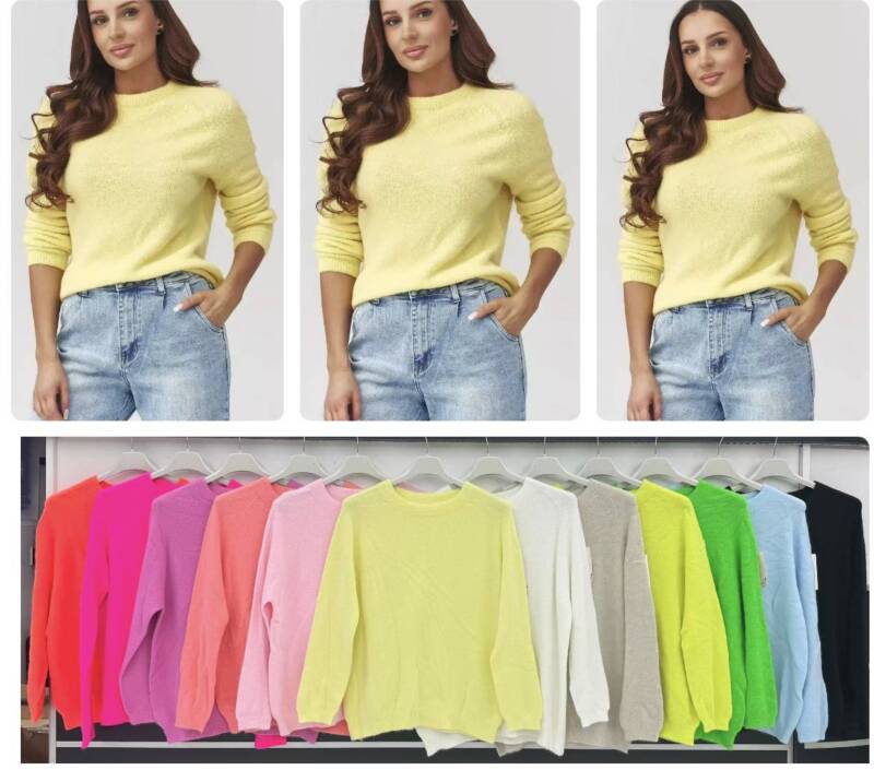 Swetry damskie (Włoskie produkt) Roz Standard, Mix Kolor Paczka 5 szt
