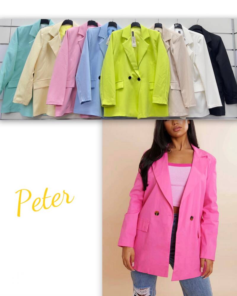 Żakiety damskie (Włoskie produkt) Roz Standard, Mix Kolor Paczka 5 szt