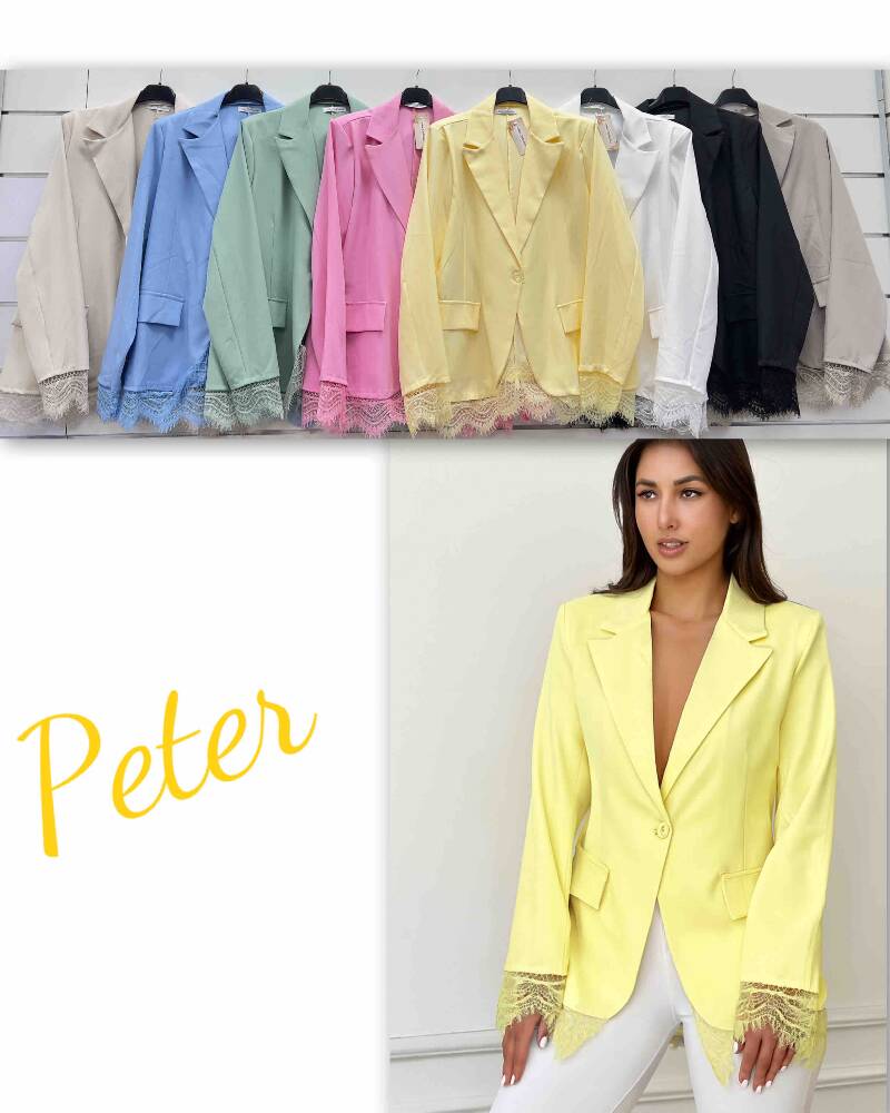 Żakiety damskie (Włoskie produkt) Roz Standard, Mix Kolor Paczka 5 szt