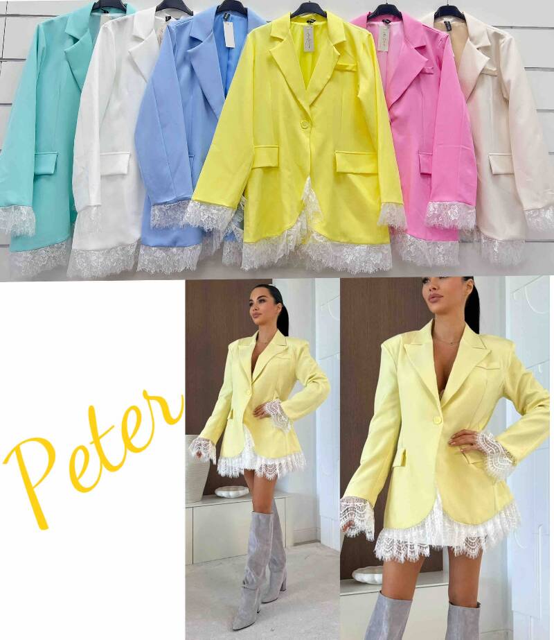 Żakiety damskie (Włoskie produkt) Roz Standard, Mix Kolor Paczka 5 szt