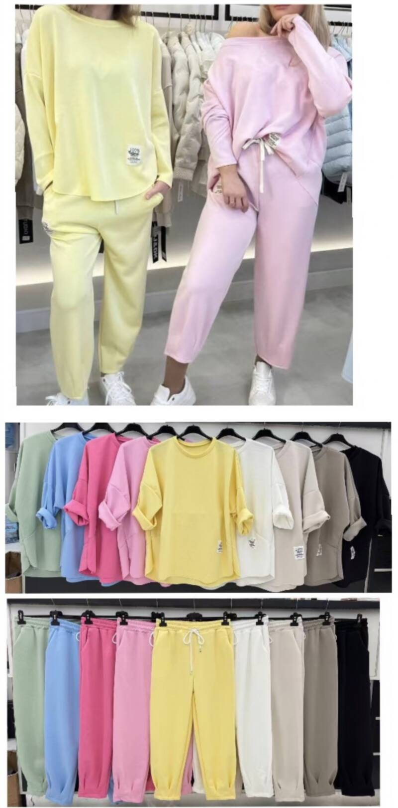 Komplet damskie (Włoskie produkt) Roz Standard, Mix Kolor Paczka 5 szt