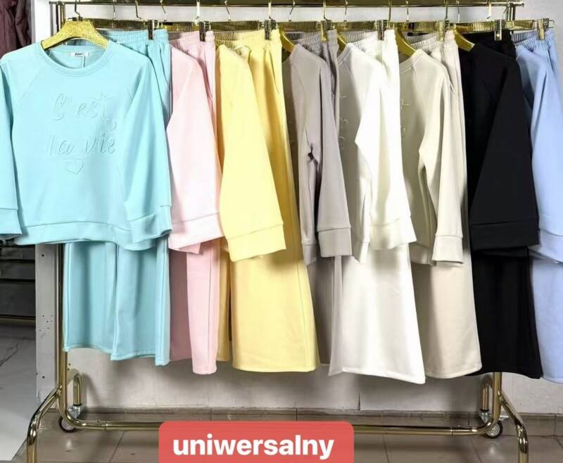 Komplet damskie Roz Standard, Mix Kolor Paczka 6 szt