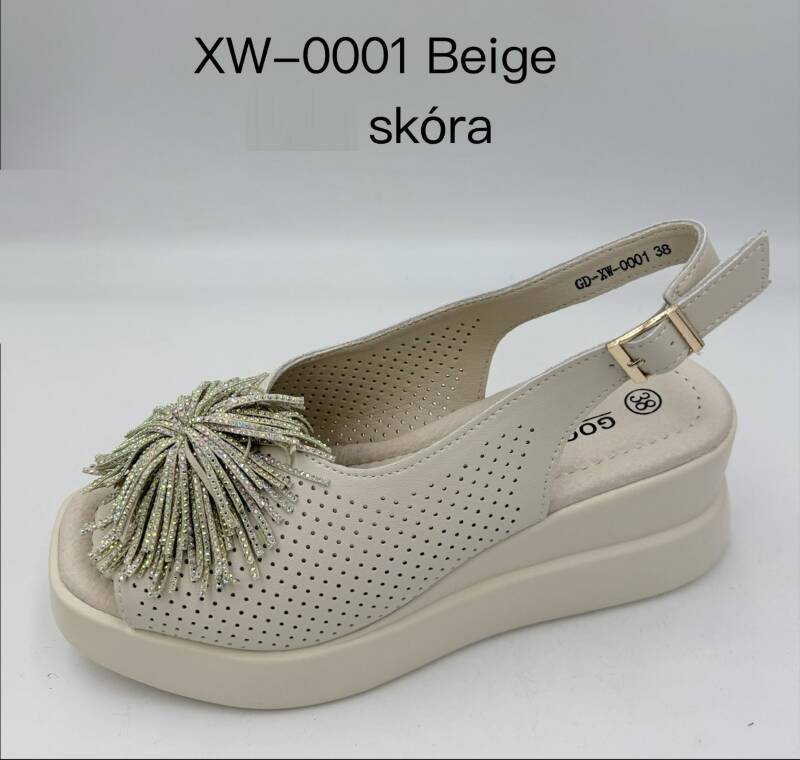 Sandały na obcasie damskie Roz 36-41 / 12 par