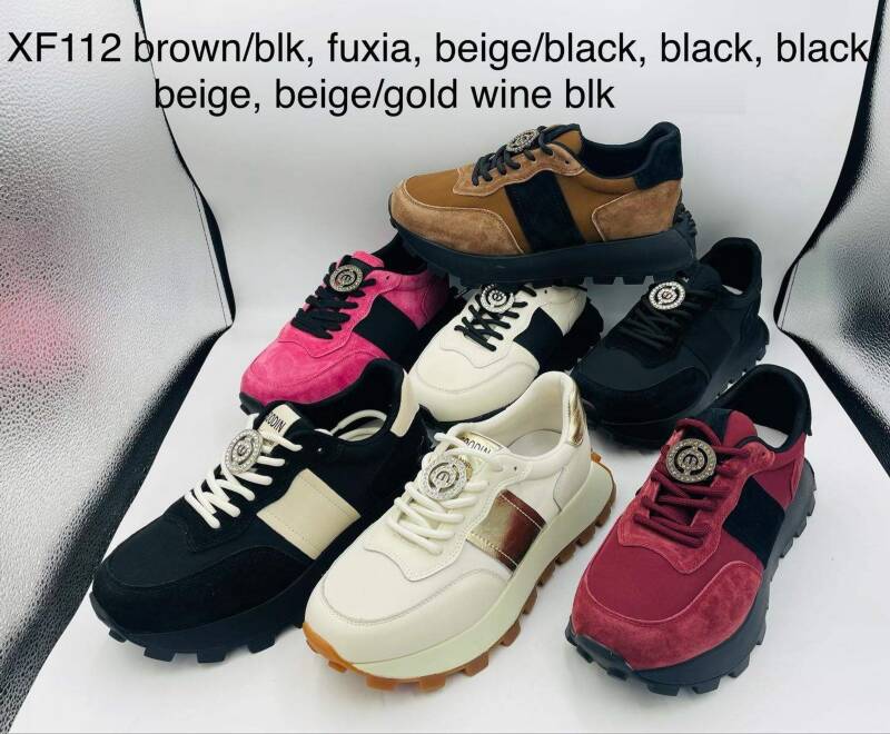 Buty sportowe damskie Roz 36-41 / 12 par	