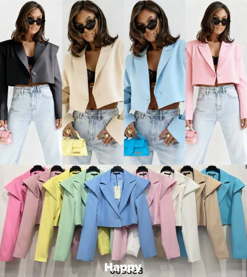 Żakiety damskie (Włoskie produkt) Roz Standard, Mix Kolor Paczka 5 szt