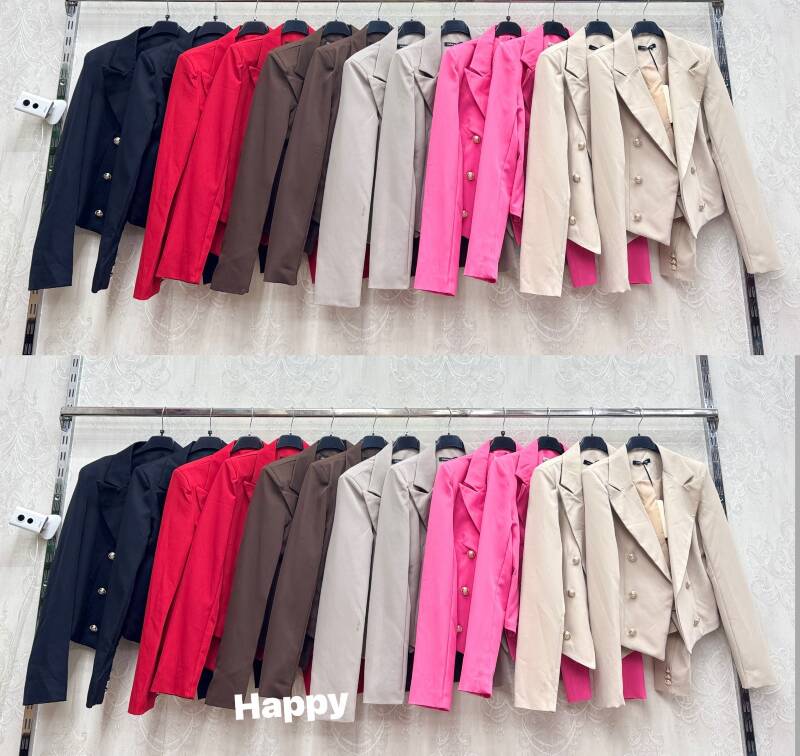 Żakiety damskie (Włoskie produkt) Roz S-XL, Mix Kolor Paczka 5 szt