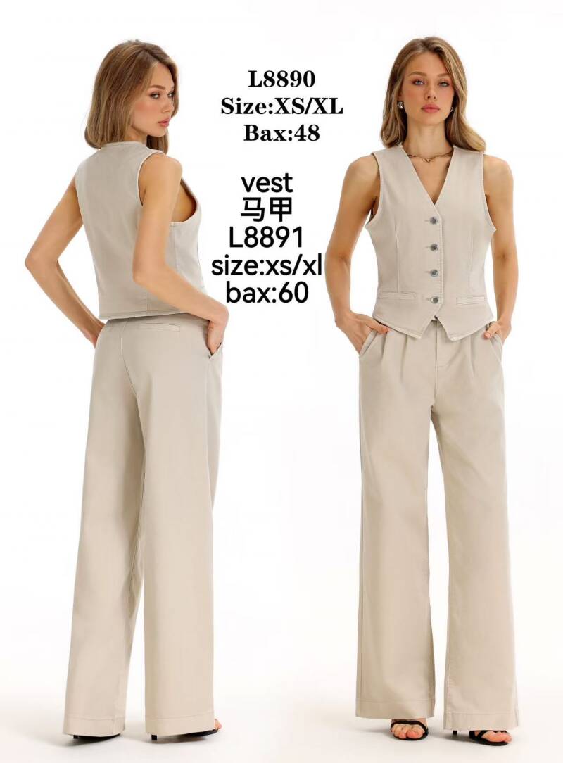 Komplet damskie Roz XS-XL, 1 Kolor Paczka 12 szt