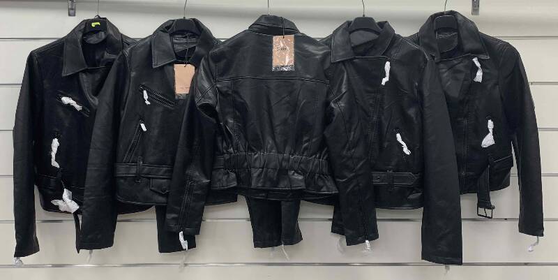 Kurtki damskie (Włoskie produkt) Roz S-2XL, Mix Kolor Paczka 5 szt