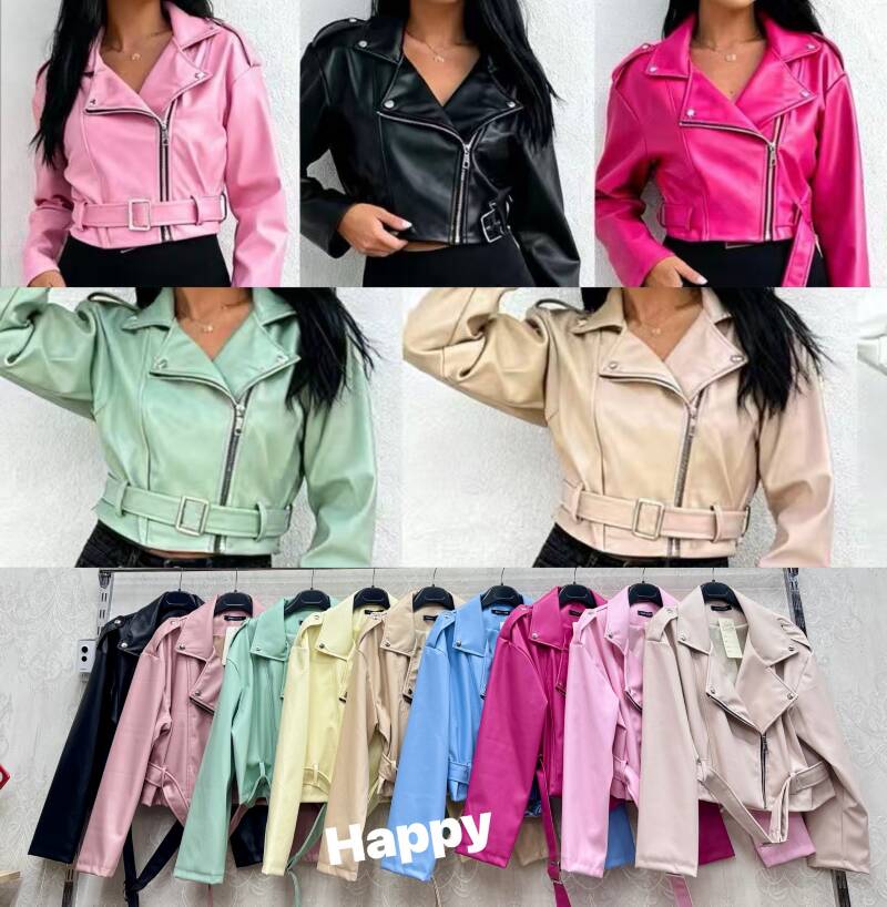 Kurtki damskie (Włoskie produkt) Roz S-XL, Mix Kolor Paczka 5 szt