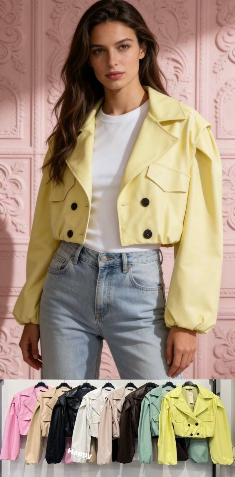 Żakiety damskie (Włoskie produkt) Roz Standard, Mix Kolor Paczka 5 szt