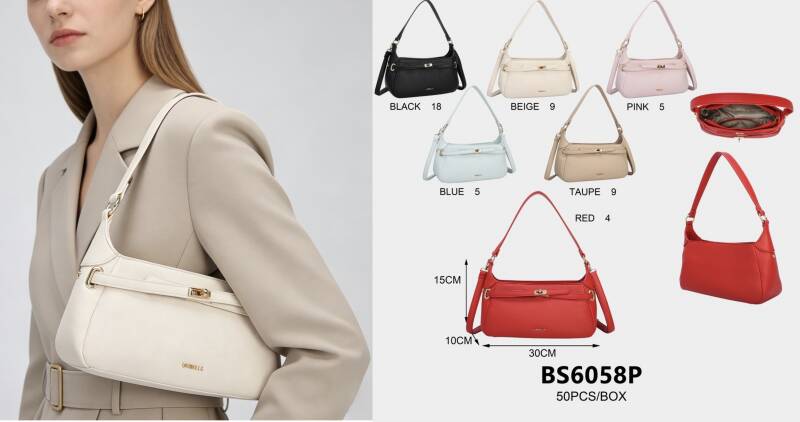 Torepka damska Roz Standard, Mix Kolor Paszka 6 szt